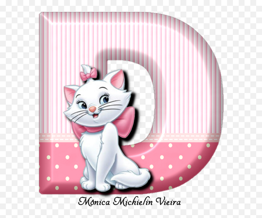 Alfabeto Gatinha Marie Disney Png - Alfabeto Gatinha Marie Disney Png Emoji,Tattoo Emoji