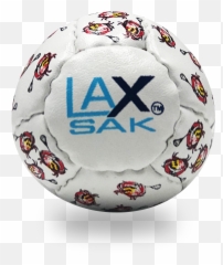 Lax Sak American Flag Lacrosse Training Ball Less Bounce - For Soccer Emoji