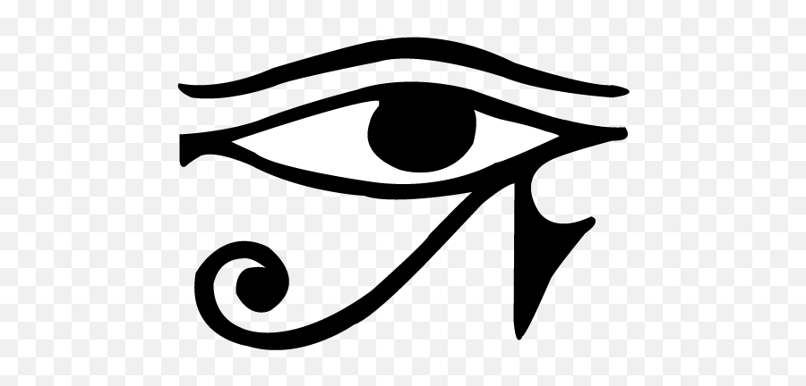 Eye Of Horus - Eye Of Ra Clipart Emoji,Egyptian Emoji