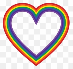 Clipart Rainbow Heart - Free Rainbow Heart Clipart Emoji,Rainbow Heart Emoji