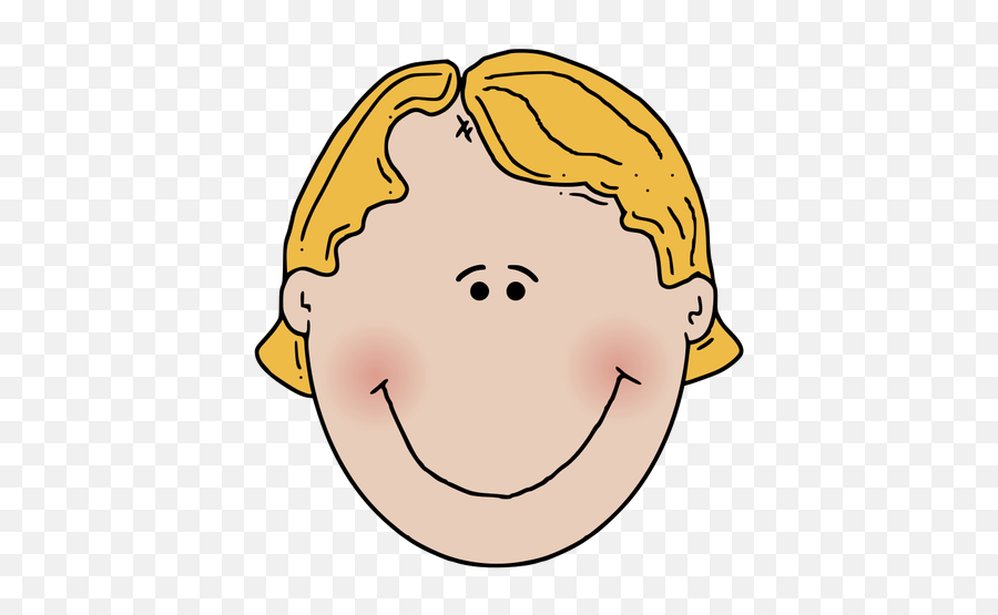 Boy Face Vector - Boy Face Clipart Emoji,Okay Emoticon