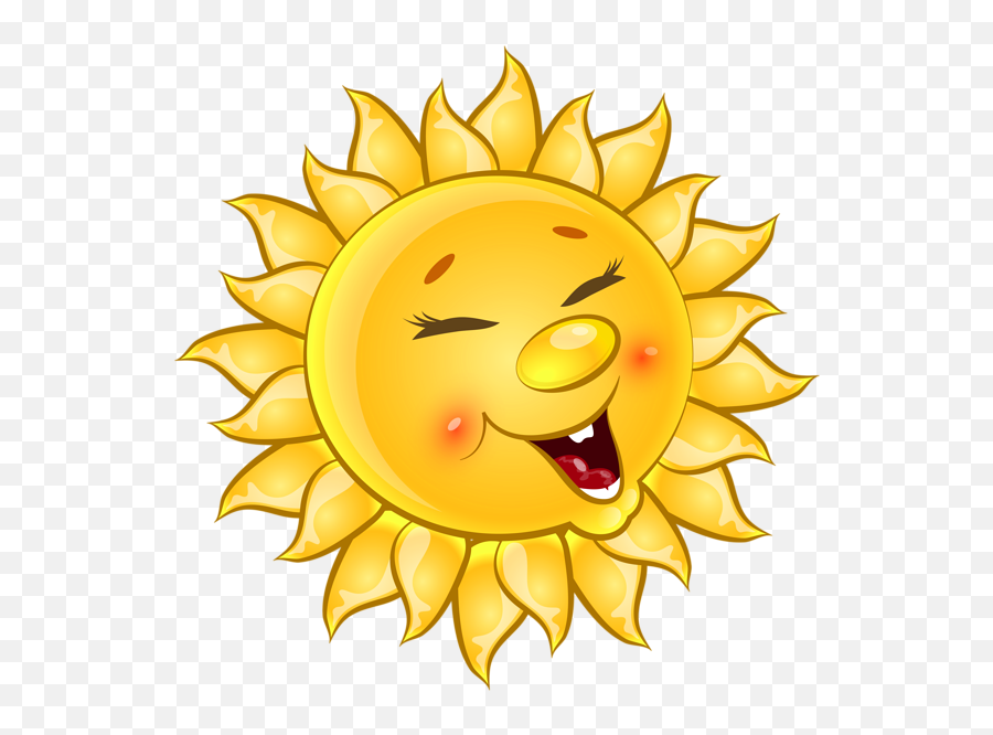 Pin - Sun Cartoon Png Emoji,Sun Emoticon