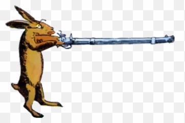 Free Hare Rabbit Vectors - Hunting Clipart Png Emoji
