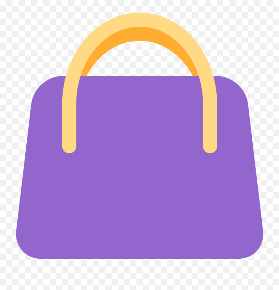 Twemoji 1f45c - Handbag Emoji,Bag Emoji