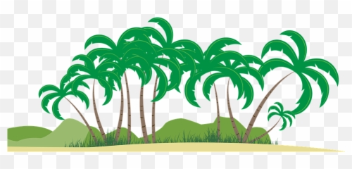 Beach Sand Palm - Illustration Emoji,Palm Tree Emoticon
