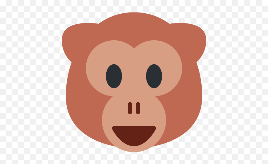 Twemoji 1f435 - Discord Monkey Emoji Transparent,Eye Emoji