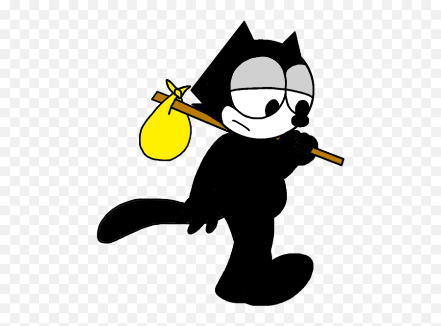 1032 X 774 11 0 - Felix The Cat Is Sad Emoji,Emoji Knapsack