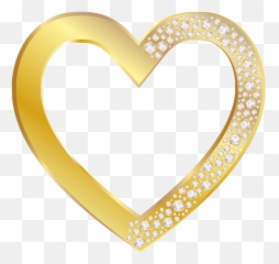 Pin - Heart Of Gold Png Emoji
