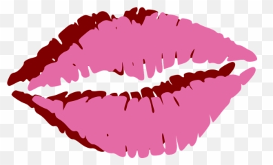 Mouth Lips Kiss - Red Lips Watercolor Painting Emoji,Kiss Emoji