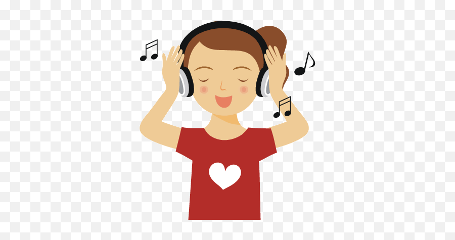 Listening To Music Clipart Png - Listen To Music Clipart Emoji,Emoji Listening To Music