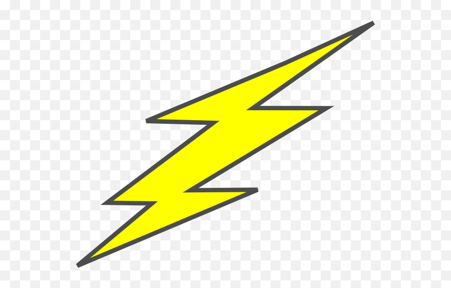 Sideways Lightning Bolt Clipart - Flash Lightning Bolt Clipart Emoji,Sideways Glance Emoji