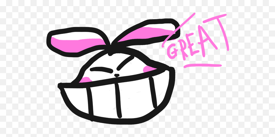 Fat Easter Bunny - Clip Art Emoji,Easter Emoji Message