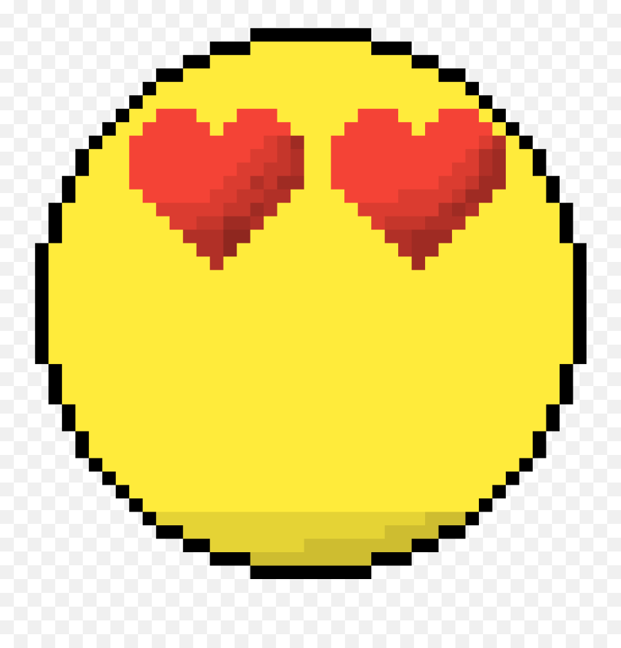 Pixilart - Heart Emoji By Mrdoggo Emoji Spreadsheet Pixel Art,Yellow Heart Emoji