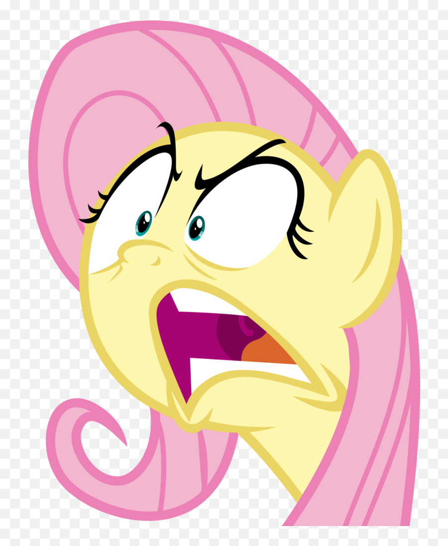 Angry Artist Needed Buckball Season Female Fluttershy - My Little Pony Fluttershy Angry Emoji,Furious Emoji