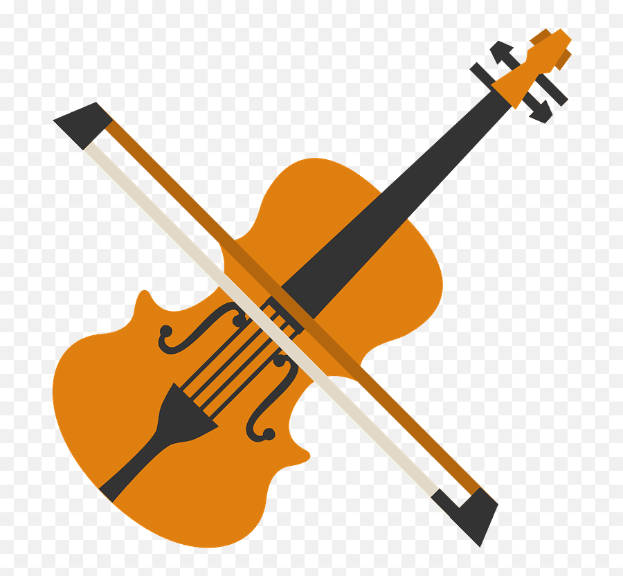 Violin Emoji Clipart - Violin Playing Gif Animated,Emoji Guitar