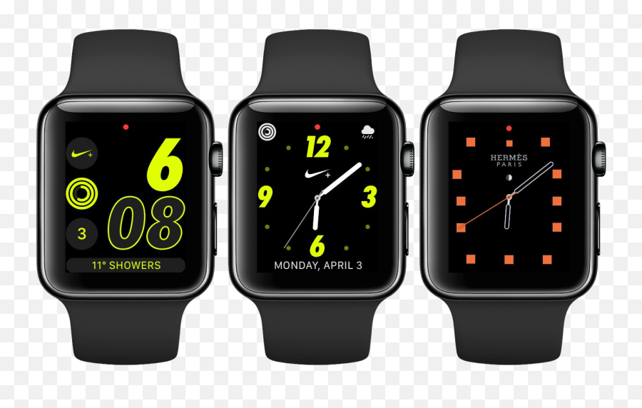 How To Get The Hermès And Nike Watch Faces - Apple Watch Nike Faces Emoji,Find The Emoji Rolex