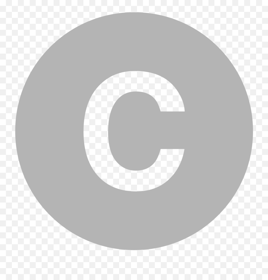 Fileeo Circle Grey Letter - Csvg Wikimedia Commons Letter C In A Circle Emoji,Speed Of Light Emoji