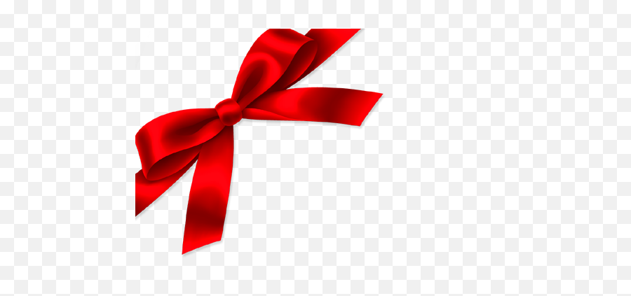 Red Ribbon Redribbon Bow Holiday - Red Ribbon Gift Png Emoji,Birthday Present Emoji