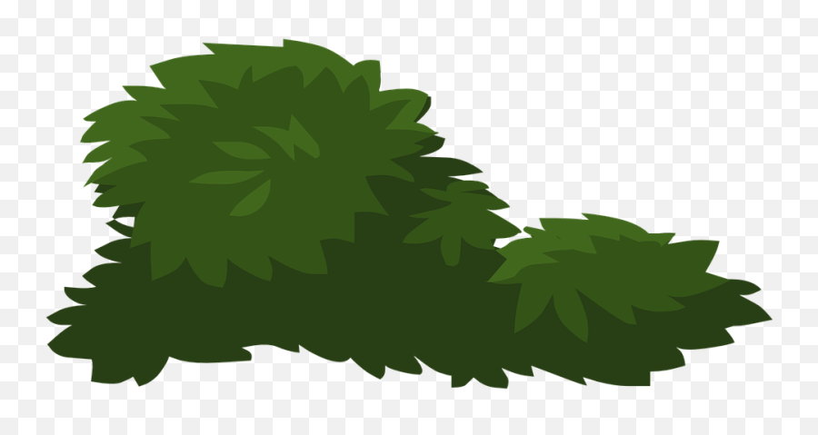 Plants Green Leaves - Transparent Background Bush Clipart Emoji,Four Leaf Clover Emoji