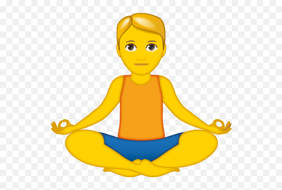 Emoji - Sitting,Meditation Emoji