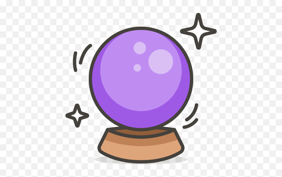 Crystal Ball Free Icon Of 780 Free Vector Emoji - Magic Crystal Ball Icon,Crystal Emoji