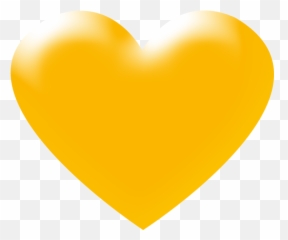 Yellow Heart Png Free Yellow Heart - Transparent Transparent Background Yellow Heart Emoji,Yellow Heart Emoji