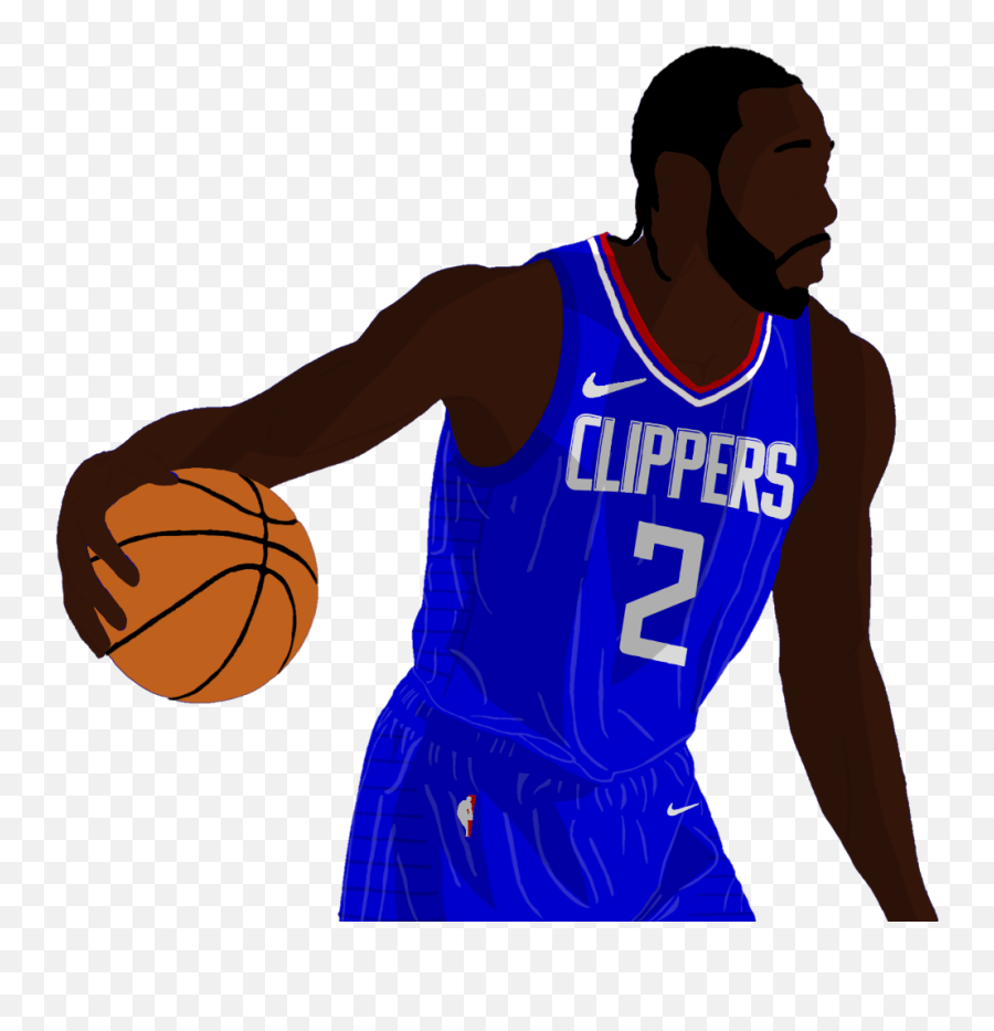 Kawhileonard Clippers Cartoon - Kawhi Leonard Cartoon Clippers Emoji,Kawhi Leonard Emoji