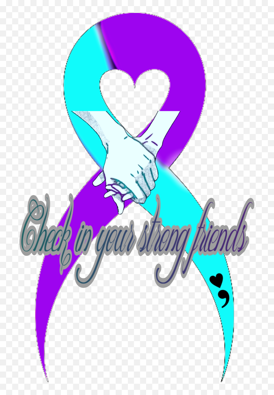 Freetoedit Suicideprevention Ribbon - Graphic Design Emoji,Awareness Ribbon Emoji