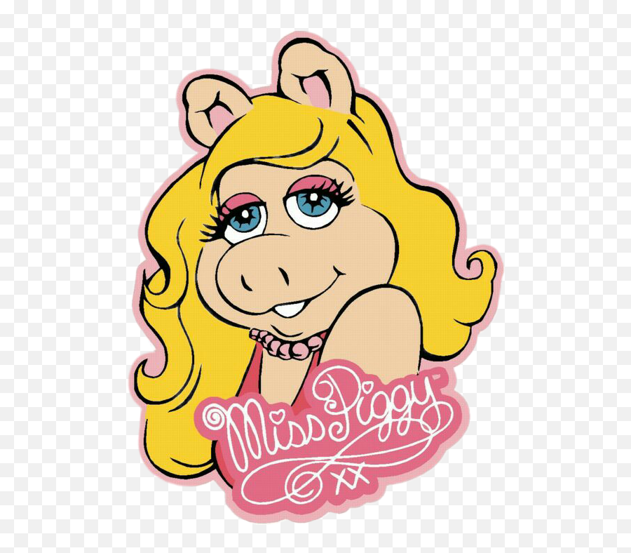Misspiggy Piggy Pig Muppets Tattoo - Miss Piggy Cartoon Drawing Emoji,Miss Piggy Emoji