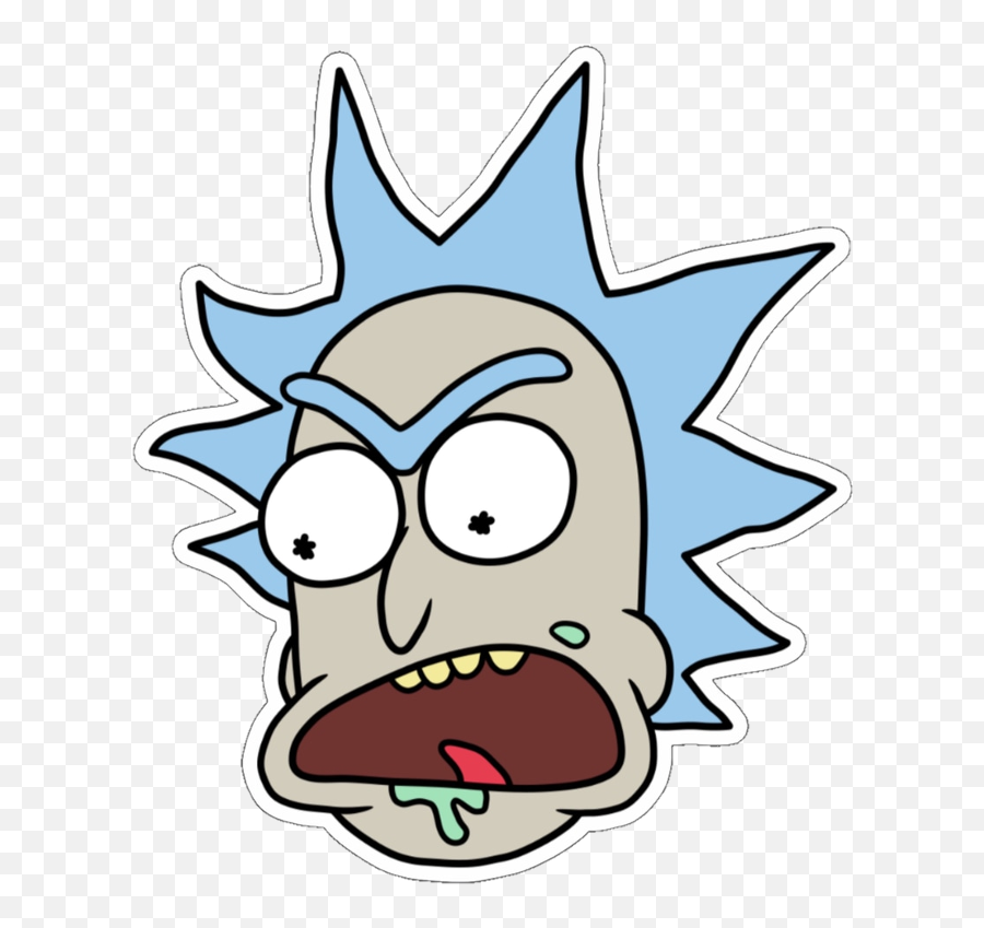 Rickandmorty Morty Rick Minirick Like Likeforfollow - Stickers Rick Y Morty Emoji,Rick And Morty Emoji