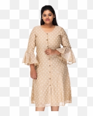 Plus Size Dresses Upto 7xl - Polka Dot Emoji,Emoticon Dress