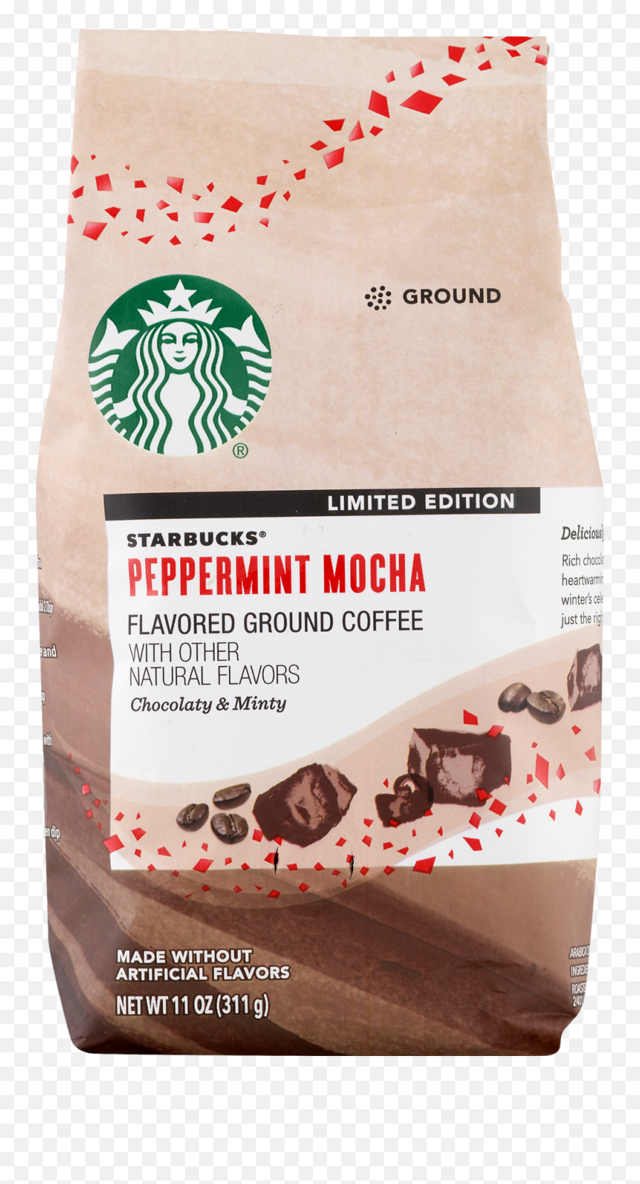 Starbucks Coffee Bag - Starbucks Peppermint Mocha Ground Coffee Emoji,Starbucks Coffee Emoji