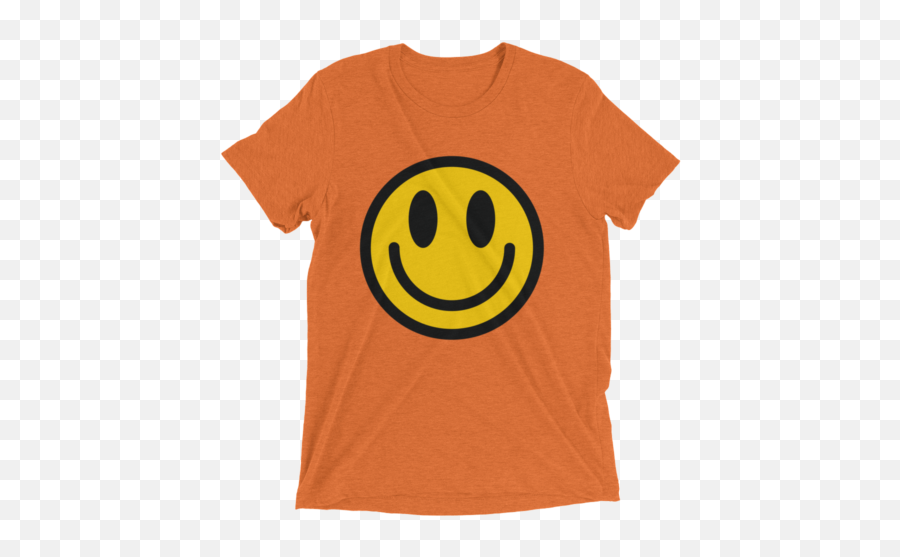 Smiley Face Short Sleeve T - Rajneeshpuram Peace Force Logo Emoji,B====d Emoticon