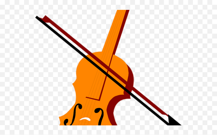 Violin Clipart Stylized - Orchestra Emoji,Violin Emoji