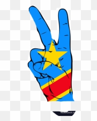 The Newest congo Stickers PicsArt - Peace Sign Emoji