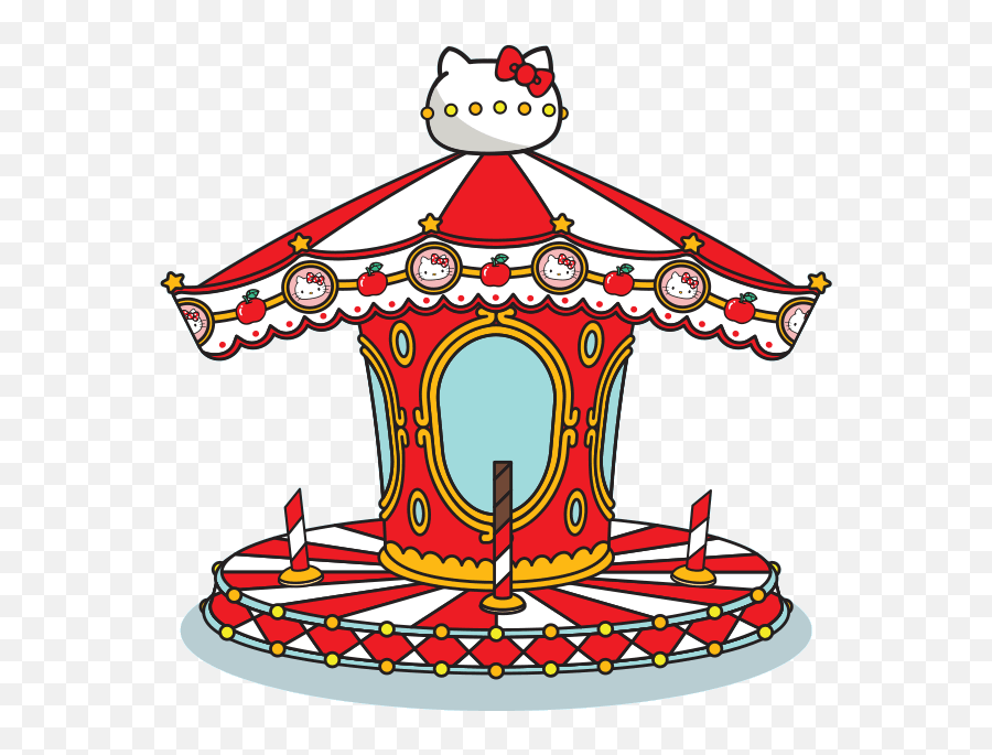 Hello Kitty Carnival Clipart - Hello Kitty Carnival Png Emoji,Hello Kitty Emoji For Android