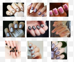 Nail Trends To Leave In - Polish Transparent Cartoon Emoji