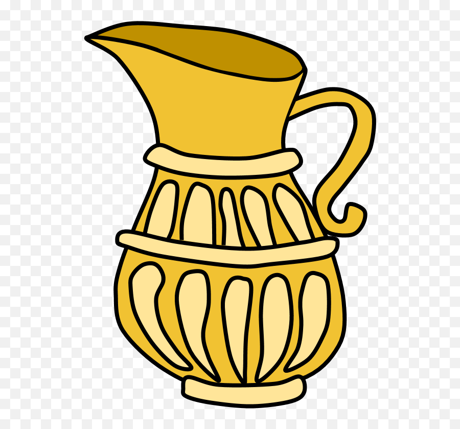 Jug Of Oil Hanukkah Yellow Gold - Hanukkah Jar Of Oil Emoji,Hanukkah Emoji