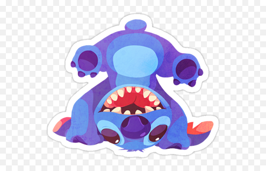 Cute Adorable Laptop Stickers Emojis Quotes Anything - Stitch,Lilo And Stitch Emoji