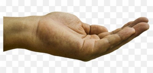 Hand Palm Up - Begging Emoji