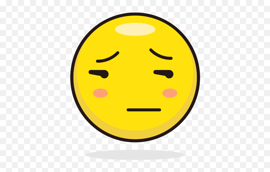 Free Icons - Worried Face Emoji,Emoji Vector