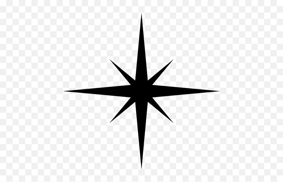 Simple Star Silhouette - Stars Png Icons Emoji,Rock Star Emoji