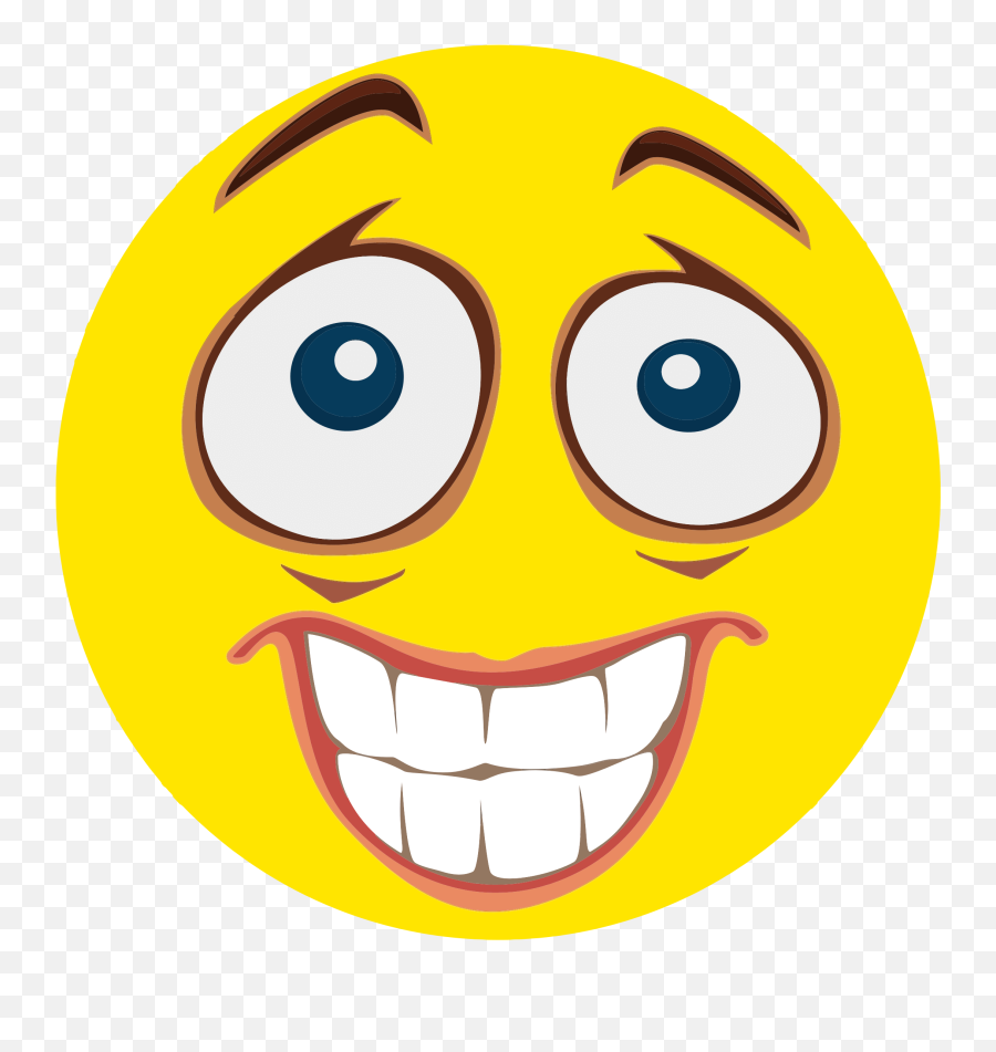 Scared Face Nervous Face Cliparts Png - Funny Face Emoji Png,Scary Emoji