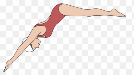 Female Diver - Drawing Of Someone Diving Emoji,Flip Desk Emoji