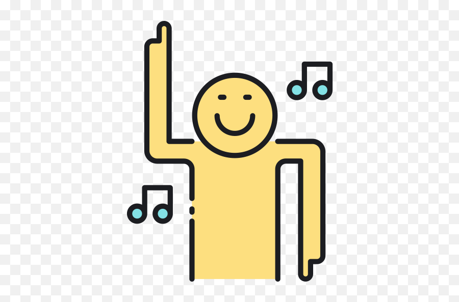 Dancing - Smiley Emoji,Dancing Emoticon