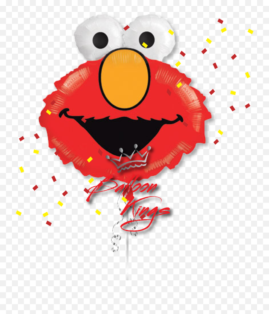 Elmo Png - Sesame Street Mylar Balloon Emoji,Kermit The Frog Emoji