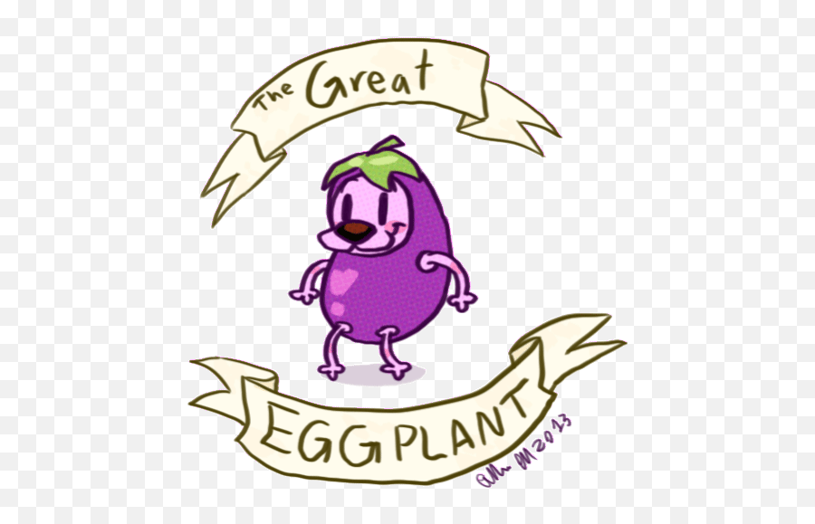 Top Eggplant Emoji Stickers For Android - Cute Courage The Cowardly Dog,Eggplant Emoji Android