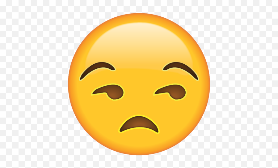 An Emoji - Unamused Face Emoji,Fighting Emoji