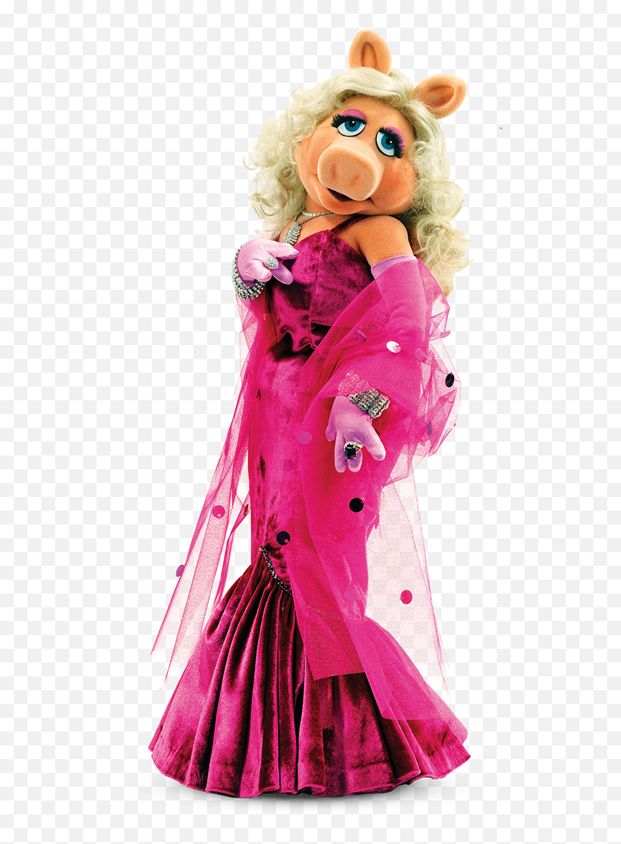 Miss Piggys Dress - Miss Piggy Pink Emoji,Miss Piggy Emoji
