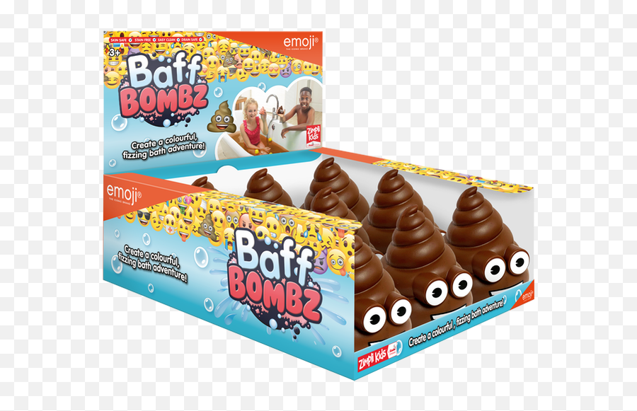 Emoji Range - Poop Emoji Bath Bombs,Bath Emoji